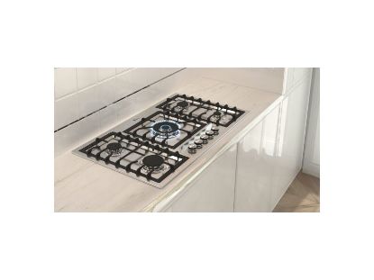 تصویر اجاق گاز 5شعله استیل بیمکث مدل0012